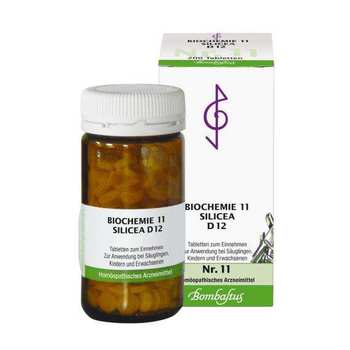 BIOCHEMIE 11 Silicea D 12 Tabletten