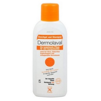 DERMOLAVAL Duschgel+Shampoo f.d.Hautpatienten