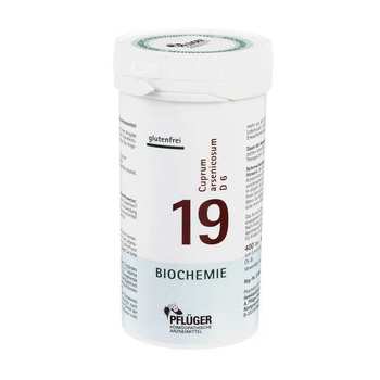 BIOCHEMIE Pflüger 19 Cuprum arsenicosum D 6 Tabl.