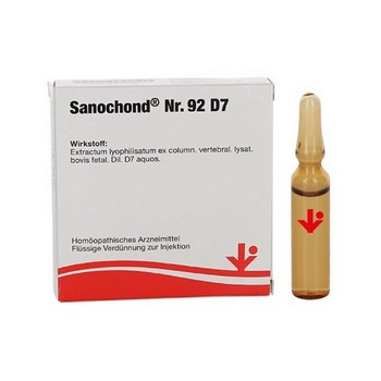 SANOCHOND Nr.92 D 7 Ampullen