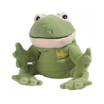 WÄRME STOFFTIER Frosch Willi grün