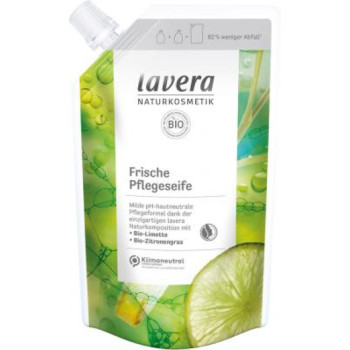 LAVERA Pflegeseife frisch Bio Limette+Zitr.gr.NF