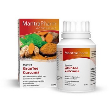 MANTRA GrünTee Curcuma Kapseln MANTRA GrünTee Curcuma Kapseln