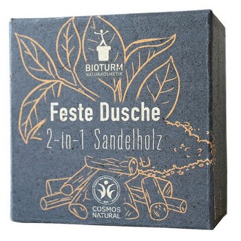 BIOTURM feste Dusche 2in1 Sandelholz Nr.139