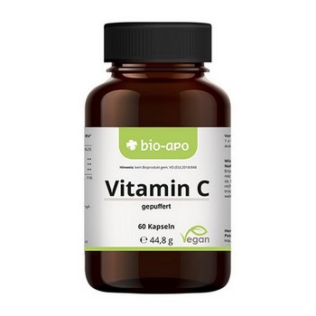 BIO-APO Vitamin C gepuffert Kapseln hochdosiert, säurefrei, vegan BIO-APO Vitamin C gepuffert Kapseln hochdosiert, säurefrei, vegan