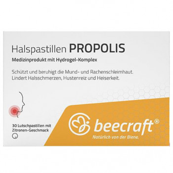 BEECRAFT Halspastillen Propolis BEECRAFT Halspastillen Propolis