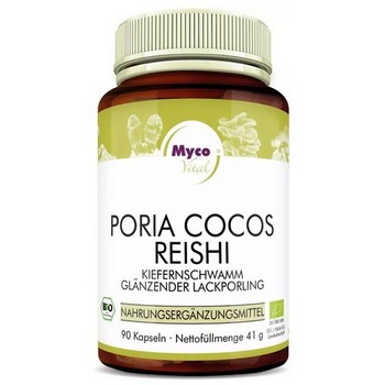 PORIA COCOS Reishi Bio Pilzpulver-Kapseln
