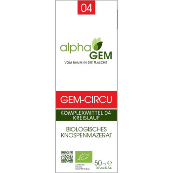 AlphaGem GC 04 GEM-CIRCU biologisches Knospenmazerat