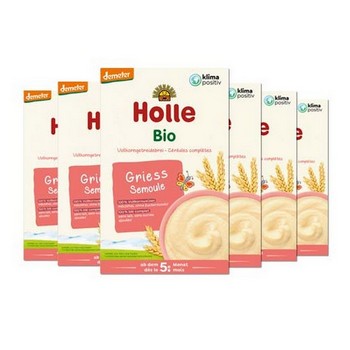 HOLLE Bio Babybrei Grieß