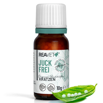 REAVET Bachblüten Globuli - Juckfrei