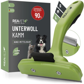 REAVET Unterwollkamm L Care Me